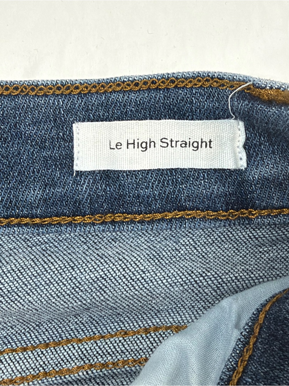 Frame Le High Ankle Straight Leg Jeans Strech Size 25 - Picture 7 of 15